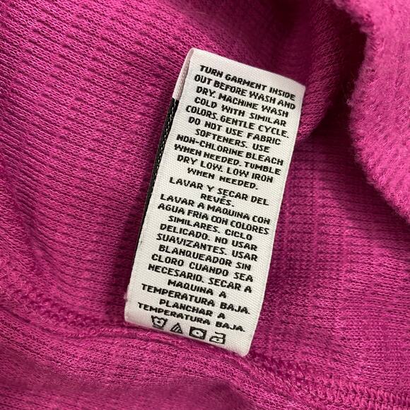 WILDFOX Haley Brushed Sweater Long Sleeve V-Neck Elderberry Womens Size Sm - Picture 9 of 10